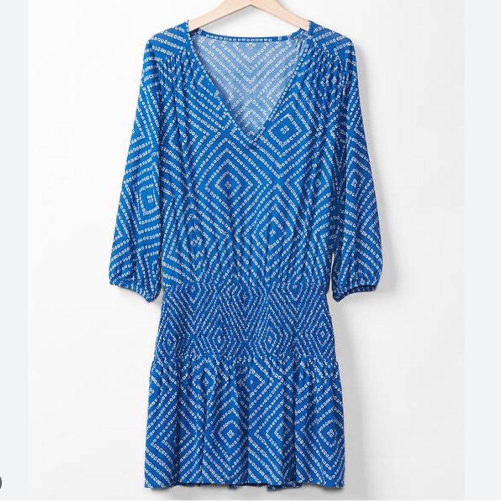 GAP PRINT SMOCK DRESS - Picture 6 of 14